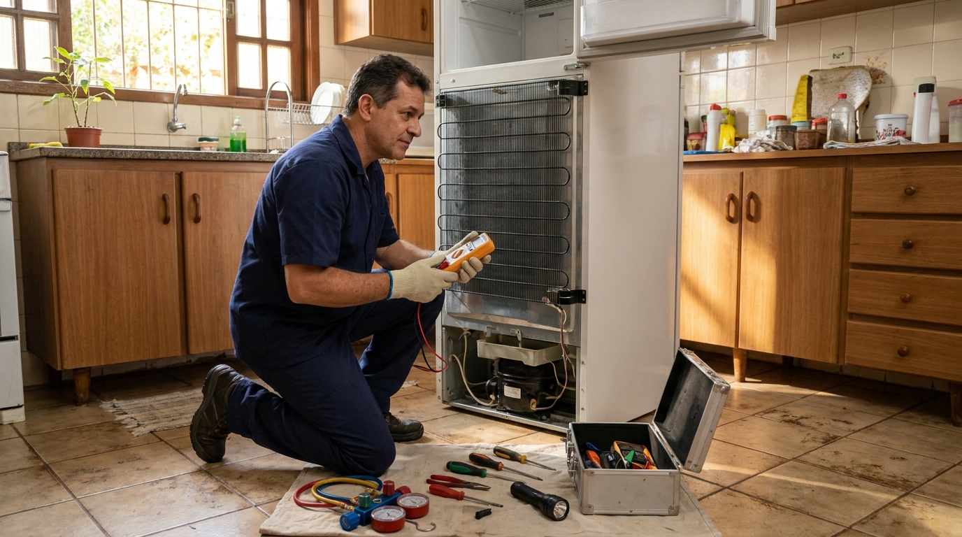 Manutenção na Refrigeração em Itajaí‑SC